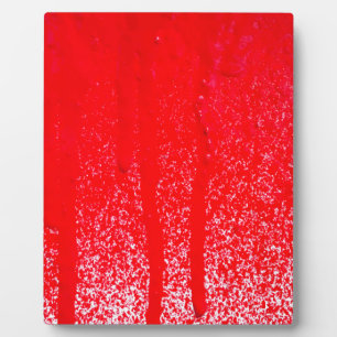 dripping blood plaque