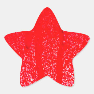 dripping blood star sticker