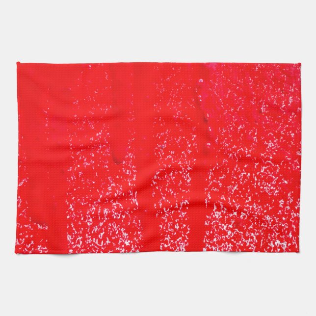 dripping blood tea towel (Horizontal)