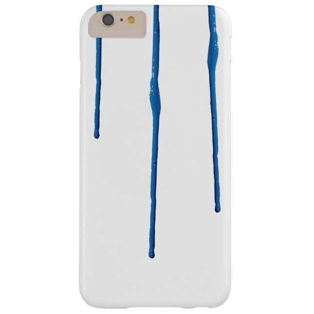 Dripping Blue Paint Case-Mate iPhone Case (Back)