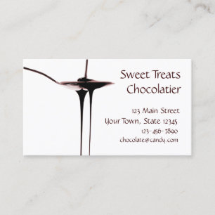 Dripping Chocolate Business Card