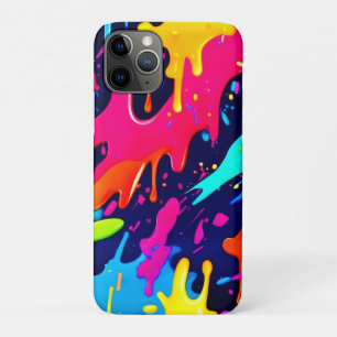 Dripping Colour Chaos iPhone 11 Pro Case