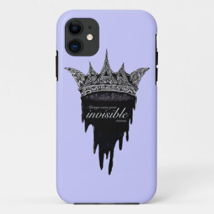 Dripping Crown with Text - v2 iPhone 11 Case