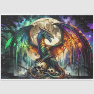 Dripping Dragon Tissue Paper