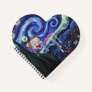 Dripping Face Galaxy Notebook