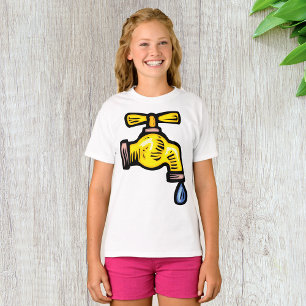 Dripping Faucet Girls T-Shirt