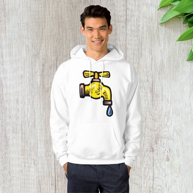 Dripping Faucet Mens Hoodie (Creator Uploaded)