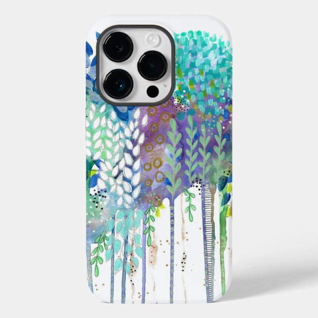 Dripping flowers Case-Mate iPhone case (Back)