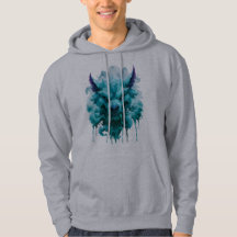 Dripping Ice Wolf Hoodie