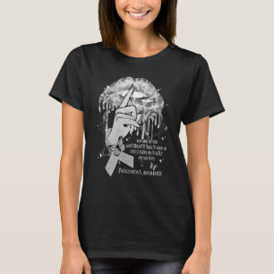 Dripping Lips Butterflies Women Parkinson's Awaren T-Shirt