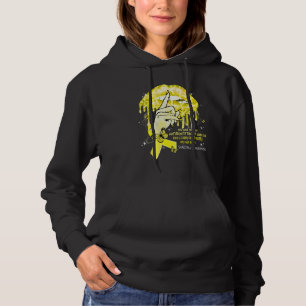 Dripping Lips Butterflies Women Sarcoma Awareness Hoodie