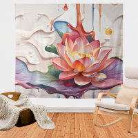 Dripping Lotus Art