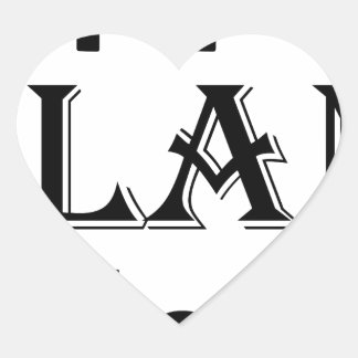 Dripping Melanin & Honey Designed Heart Sticker