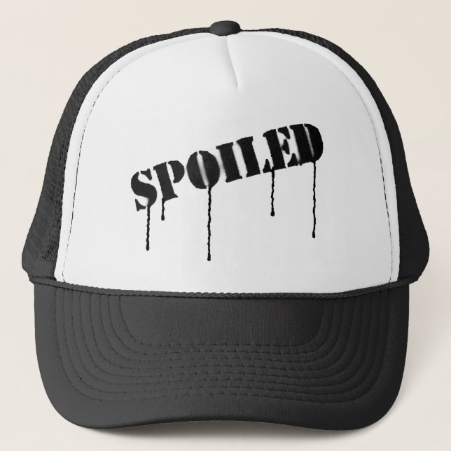 Dripping paint "spoiled" cap (Front)