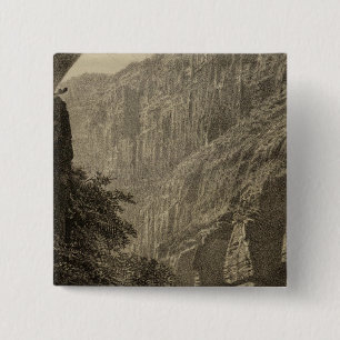 Dripping Pool, Kanab Canyon 15 Cm Square Badge