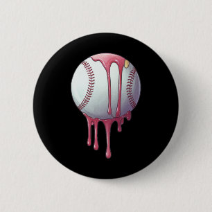 Dripping Sell Melt Ice Cream Drip Sell Sport Lover 6 Cm Round Badge
