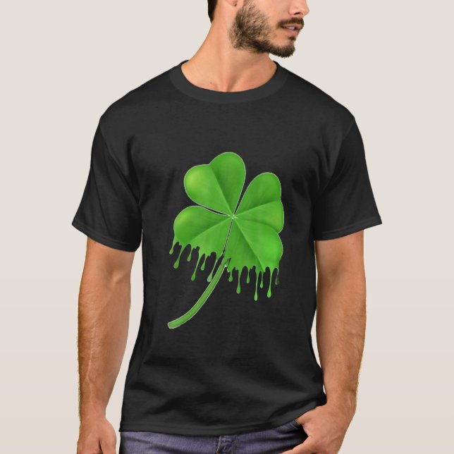 Dripping Shamrock T-Shirt (Front)
