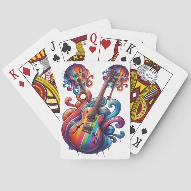 Dripping Sound Playing Cards (Back)