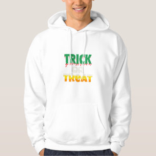 Dripping Trick Or Treat Halloween Hoodie