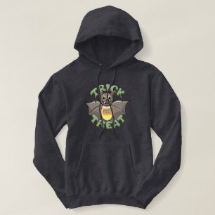 Drippy Bat “Trick or Treat” Halloween Hoodie
