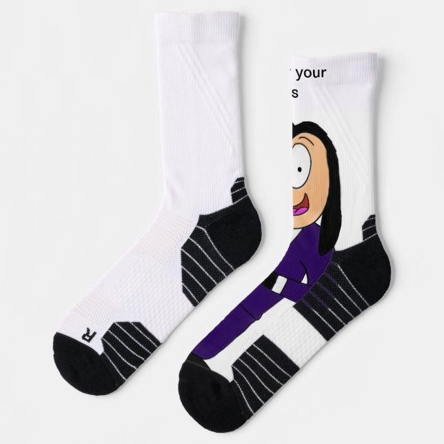 Drippy the Dog - Unisex Socks (Left)