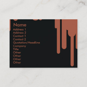 Drips - Chubby Business Card