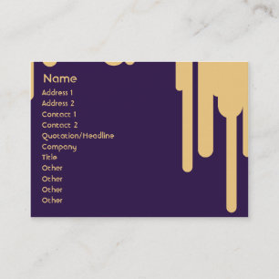 Drips - Chubby Business Card