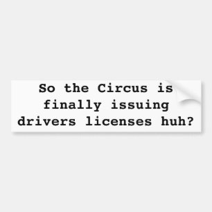 Drive better!!! bumper sticker