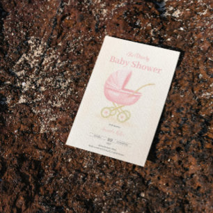 Drive-By Baby Shower Invitation