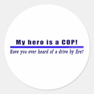 Drive By Fire COP Gift sticker