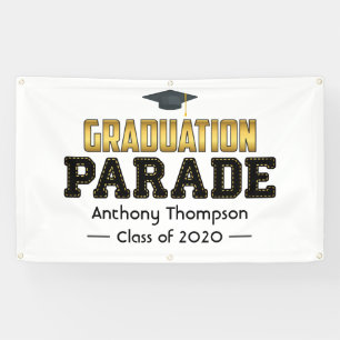 Drive By Graduation Parade Banner