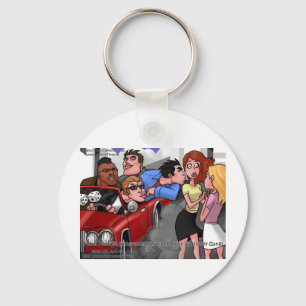 Drive By Hickey Gangs Funny Tees Mugs & Gifts Key Ring