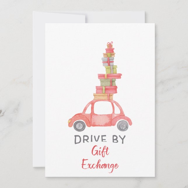 Drive By Holiday Gift Exchange (Front)