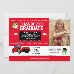 Drive By Party, 2020 Graduation Announcements