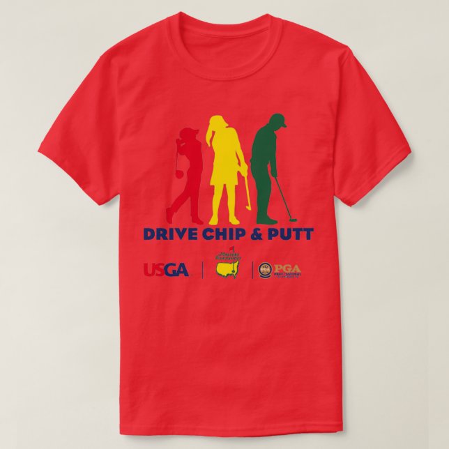 Drive Chip and Putt T-Shirt (Design Front)