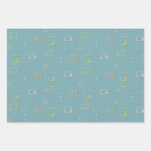 Drive-in Dinette wrapping paper (Front)