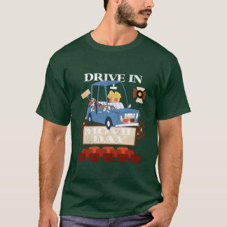 Drive in Movie Day friends T-Shirt
