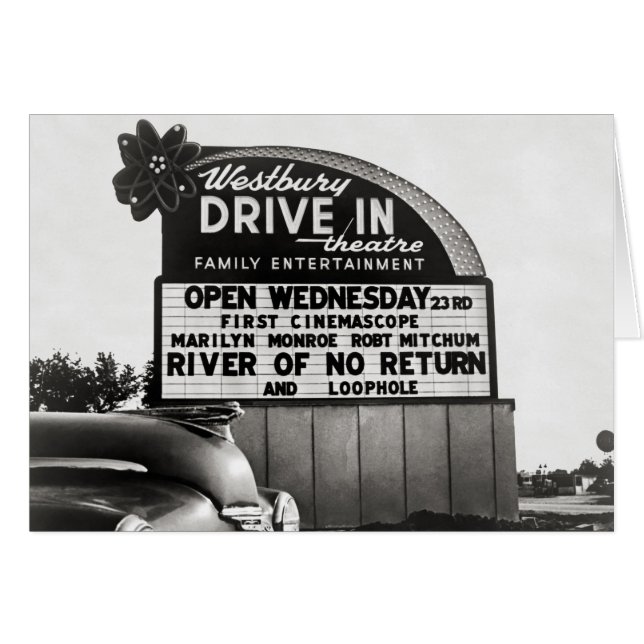 Drive-In Theatre, 1954 (Front Horizontal)