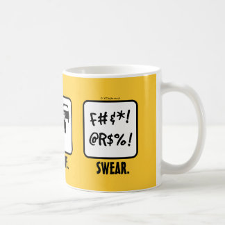 Drive. Queue. Swear. Coffee Mug
