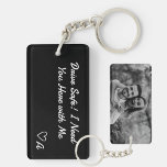 Drive Safe - Custom Photo, Message, and Initial Key Ring<br><div class="desc">The "Drive Safe I Love You" Keychain with a Custom Photo with Initials is a heartfelt and personalised gift, ideal for your boyfriend, husband, dad, brother, or the man you love. This thoughtful keychain allows you to add cherished photos and initials, making it a meaningful keepsake to remind your loved...</div>
