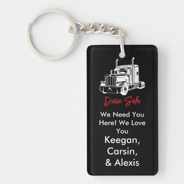 Drive Safe Someone Loves You Key Ring (Front)