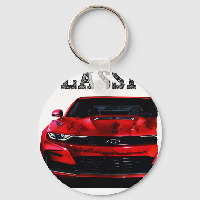 drive the classic-Chevrolet Camaro Key Ring (Front)