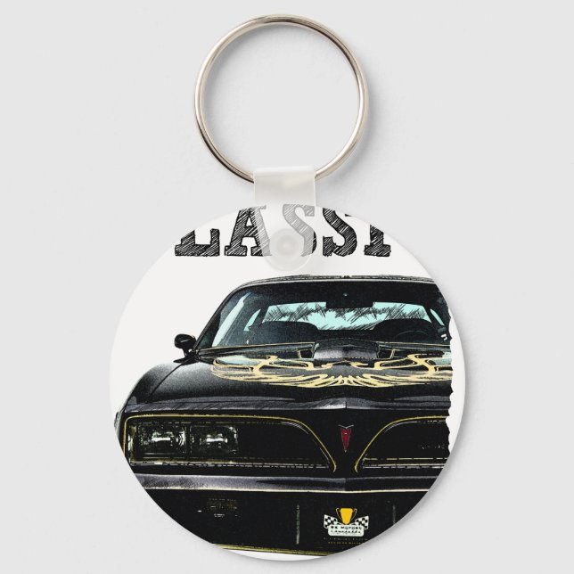 drive the classic-pontiac firebird key ring (Front)