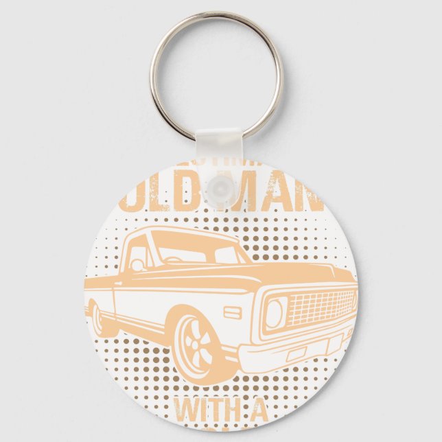 drive the classic-vw beetle key ring (Front)