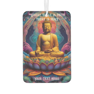 Drive with a peaceful mind car air freshener