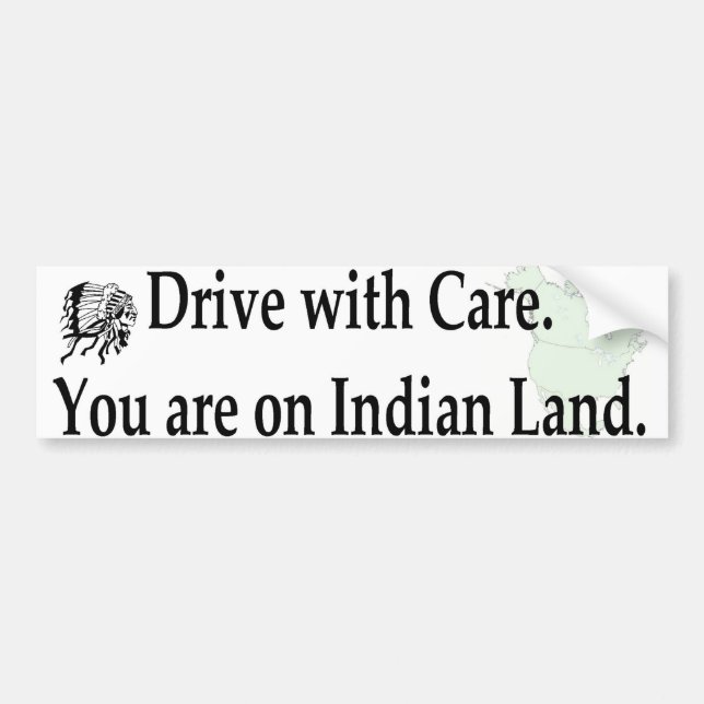 drive with care bumper sticker (Front)