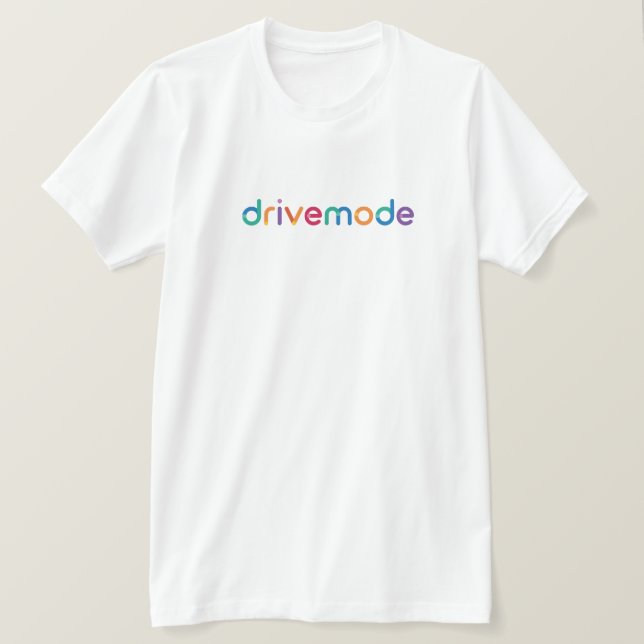 Drivemode Colourful T-Shirt (Design Front)