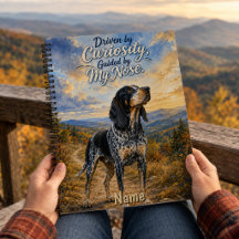 Driven by Curiosity Blue Tick Hound