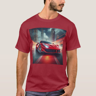 Driven by Speed: Car Lover's Graphic Tee l Rider