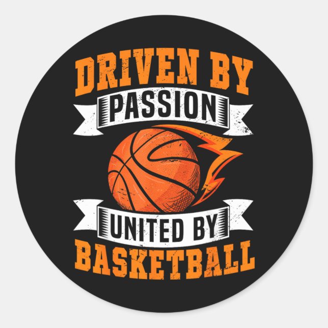 Driven Classic Round Sticker (Front)